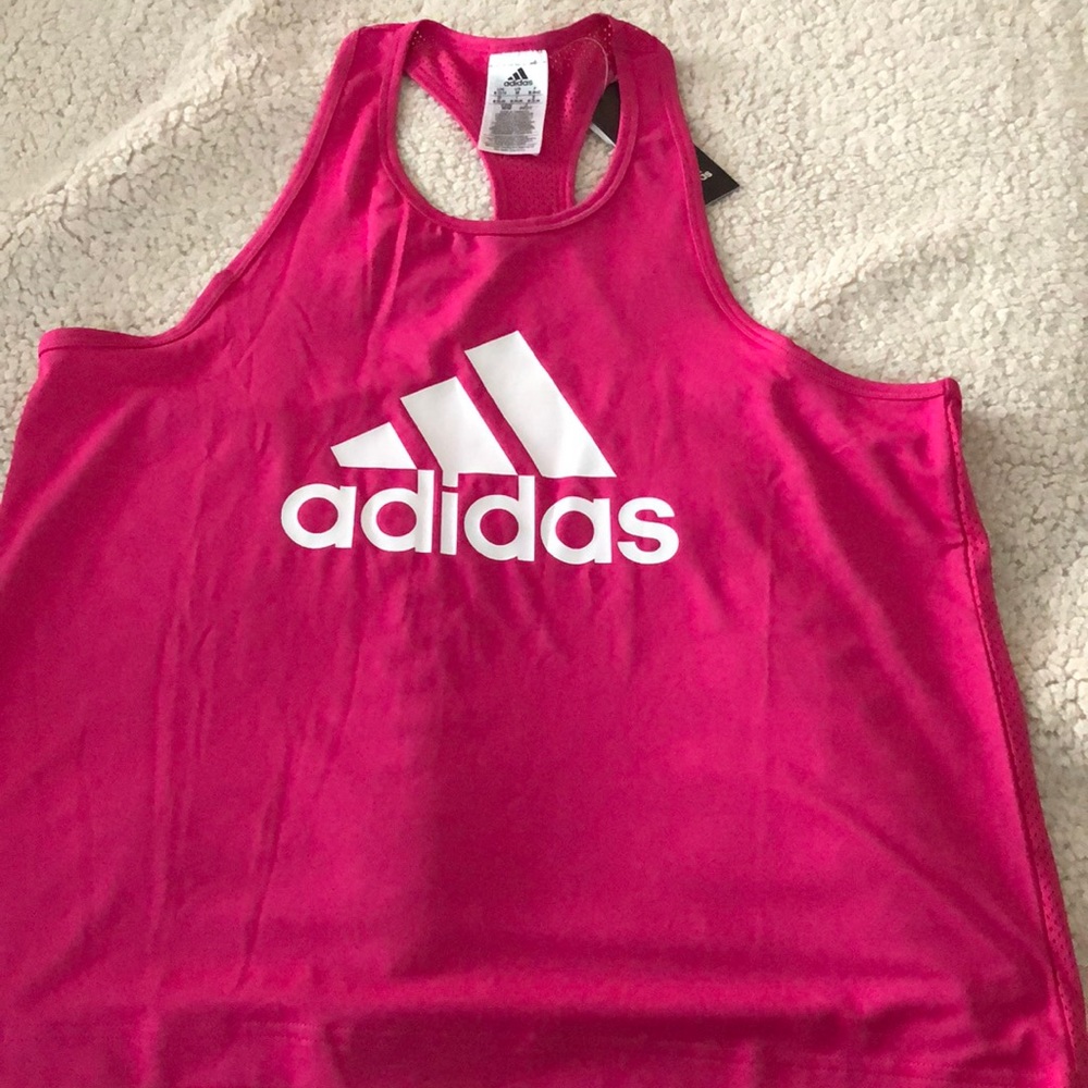 Adidas ClimaLite® Logo Racerback Tank Top